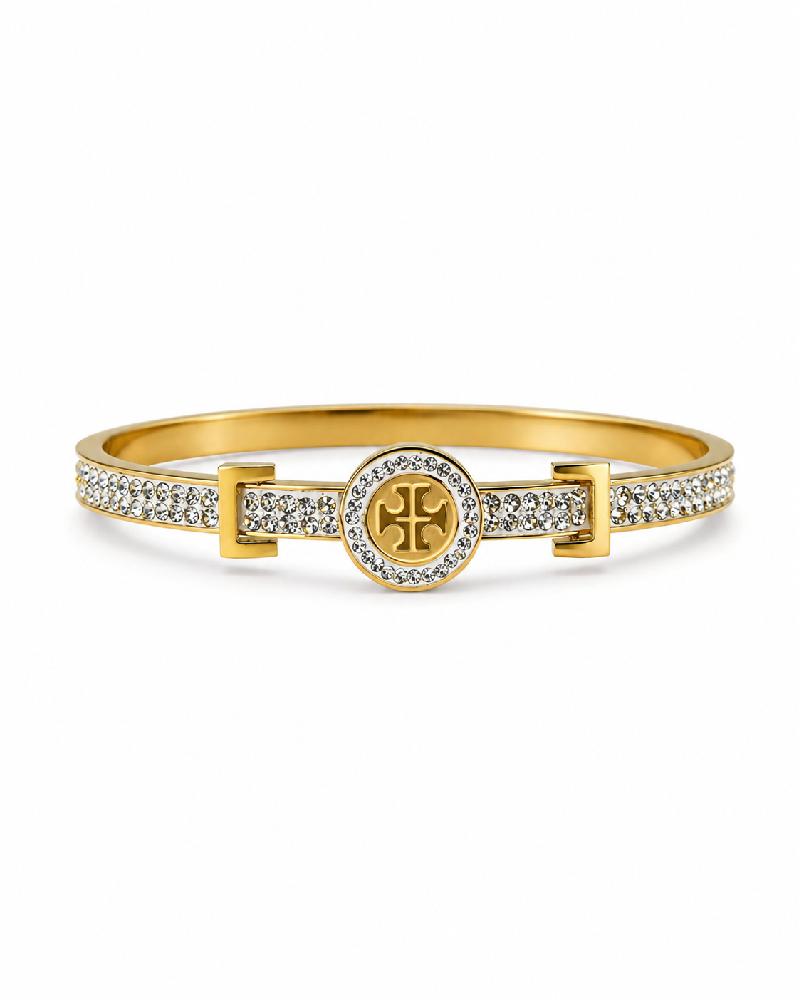Imperial Crystal Emblem Bangle