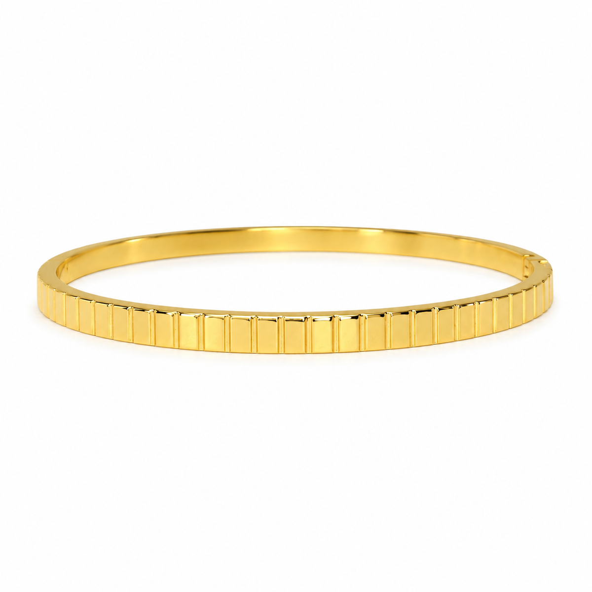 Minimalist Gold Line Bangle