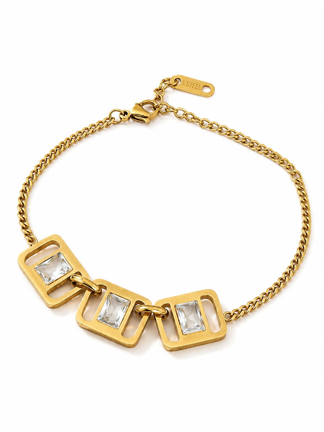 Crystal Link Luxe Bracelet