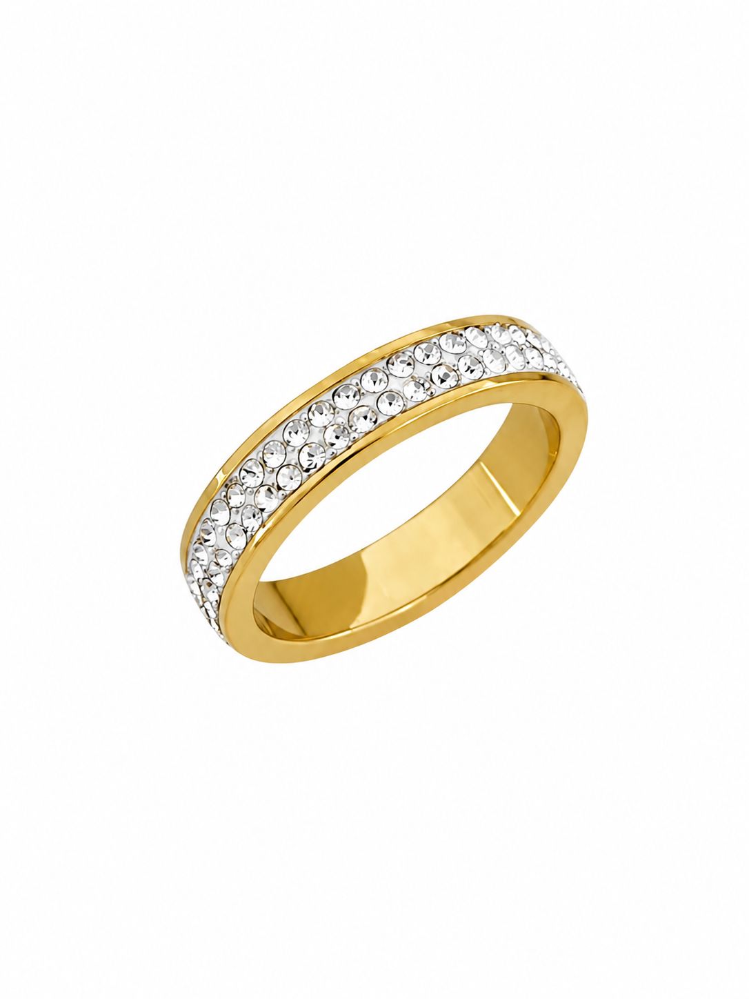 Luxe Crystal Band Ring