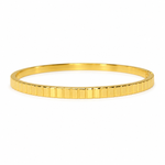 Minimalist Gold Line Bangle