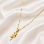 Rose Pendant Necklace