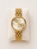Classic Gold Champagne Quartz Watch