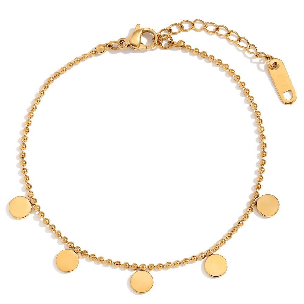 Celeste Charm Disc Bracelet