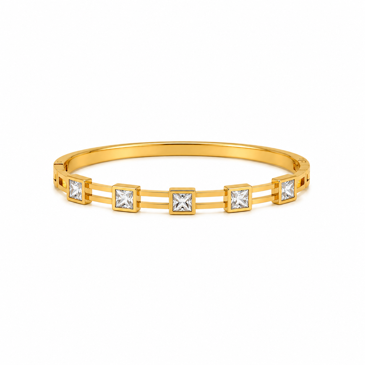 Crystal Link Grace Bangle
