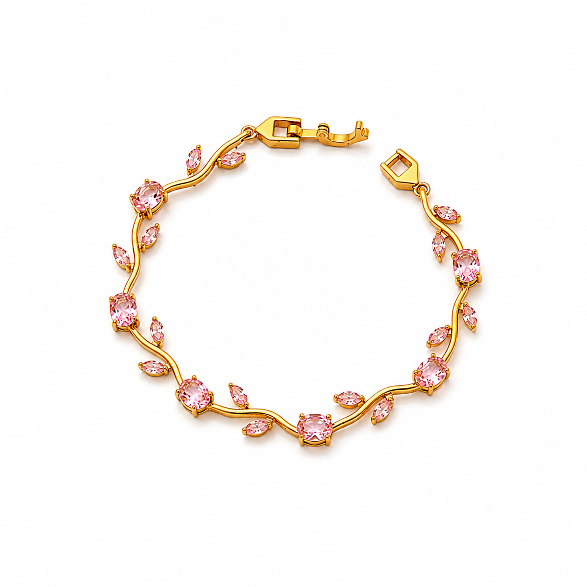 Tulip-Blush Vine Bracelet