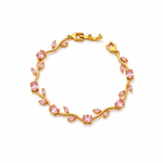 Tulip-Blush Vine Bracelet