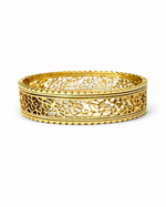 Royal Filigree Gold Bangle